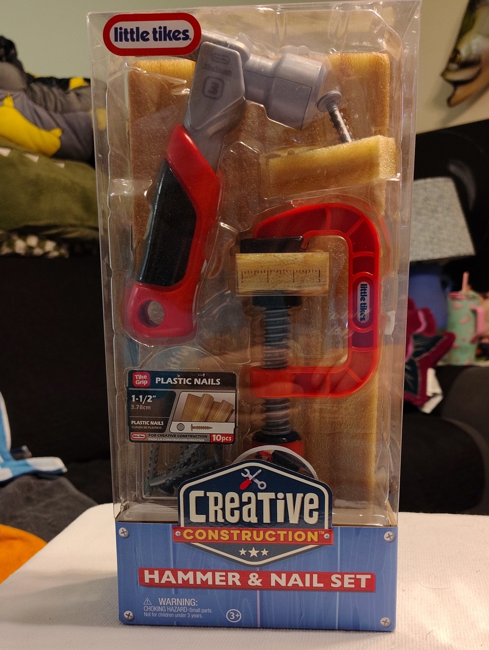 Creative Construction Hammer & Nail Set